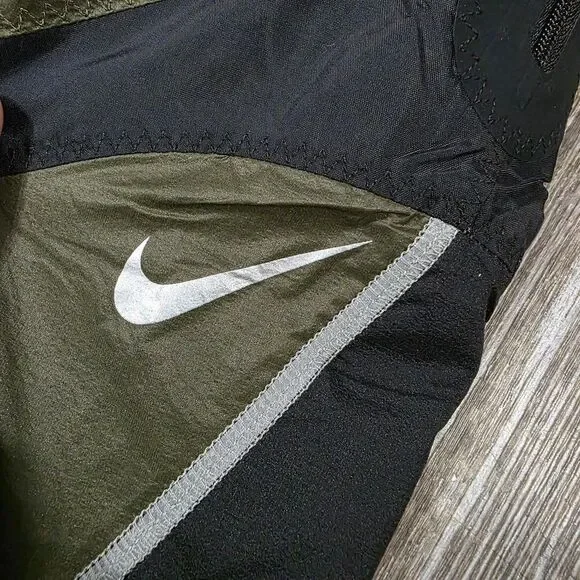Nike Women's iSPA Pants Off Noir/ Newsprint/Iron Grey M Lined New LE DB7581-045